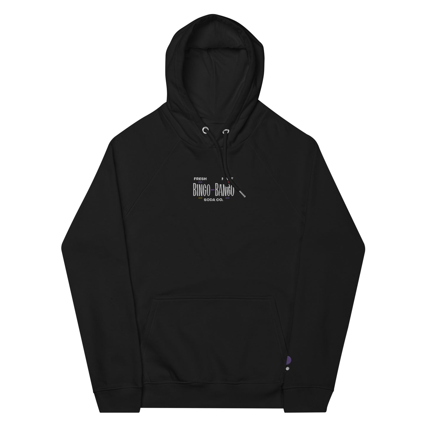 Unisex embroidered hoodie