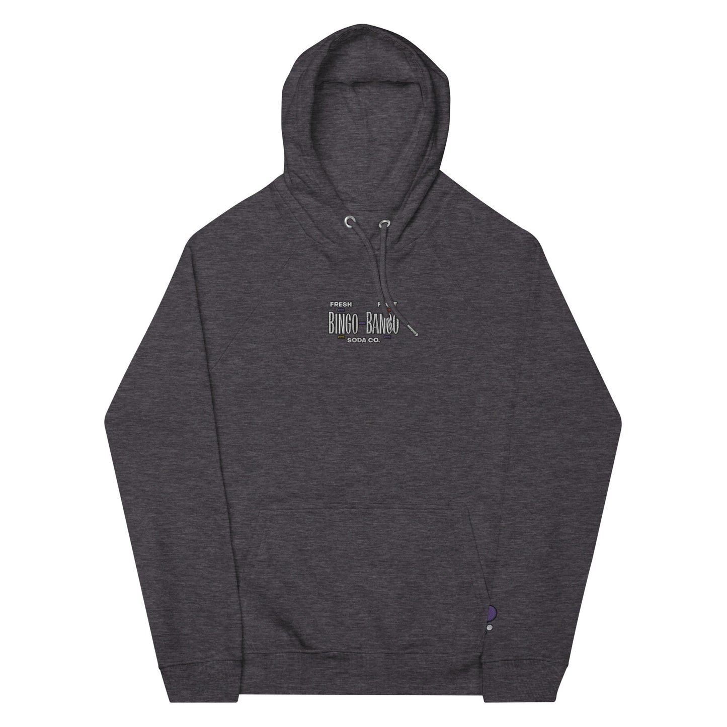 Unisex embroidered hoodie